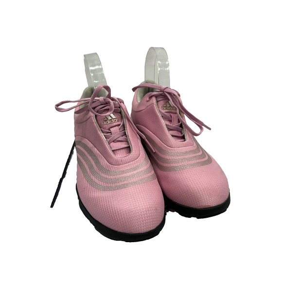 Adidas Z-Traxion Women's Pink Soft Spikes Golf Lace Up Sneaker Shoe US Size 7 - Picture 1 of 14